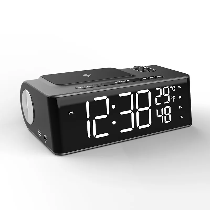 Varför är en digital klockradio med trådlös laddning det perfekta tillägget till ditt sovrum